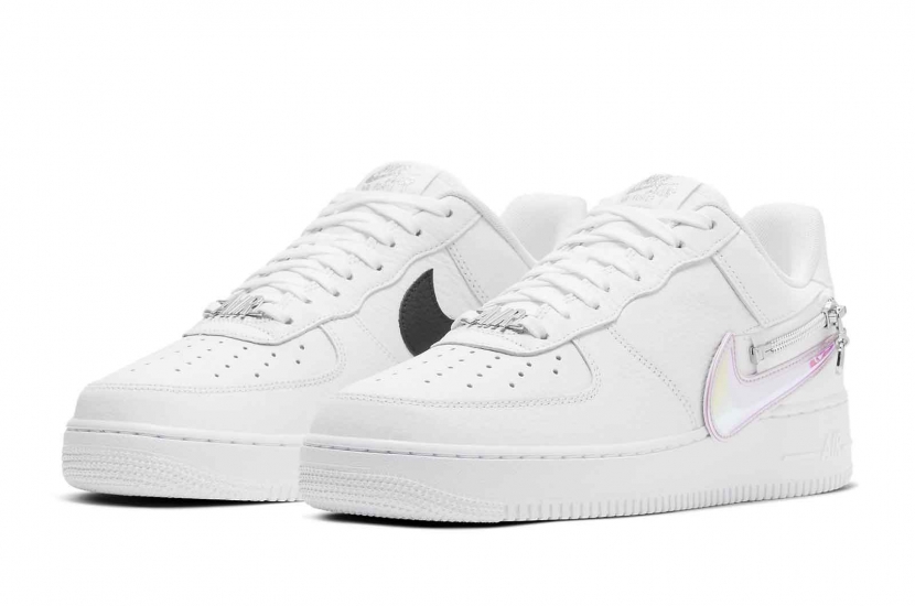 AIR FORCE 1 LOW ZIP SWOOSH HOLOGRAM [CW6558-100] 