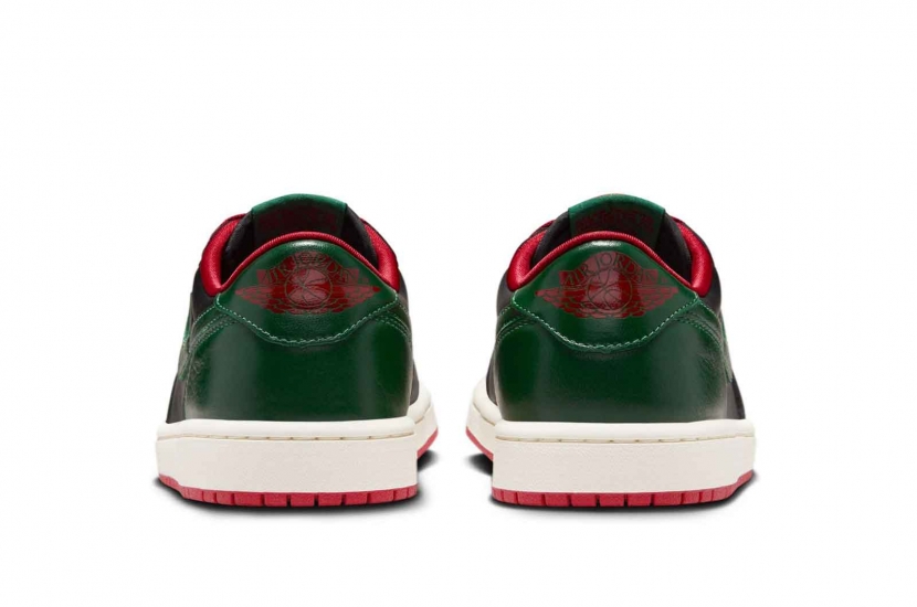 AIR JORDAN 1 RETRO LOW OG GORGE GREEN VARSITY RED [CZ0775-036]
