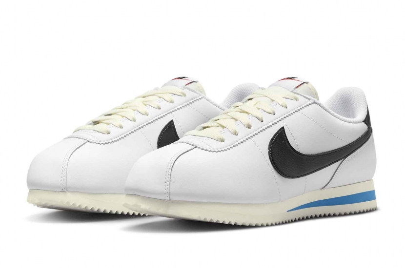 CORTEZ WHITE BLACK LIGHT PHOTO BLUE [DN1791-100]