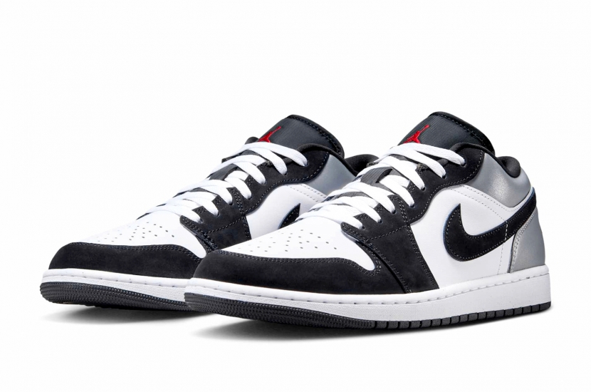 AIR JORDAN 1 LOW SE WHITE FIRE RED BLACK MATTE SILVER [HF3148-106] | [HF3188-106]