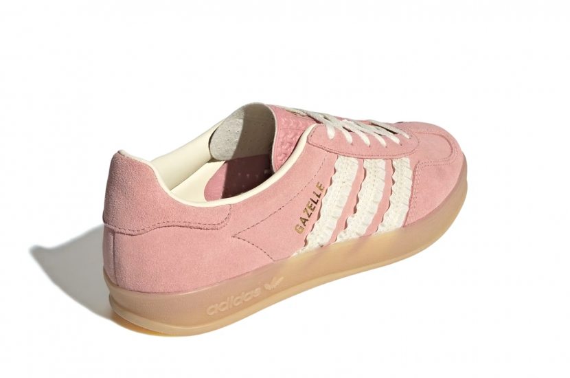 GAZELLE INDOOR WONDER MAUVE CREW WHITE W [JS1413]