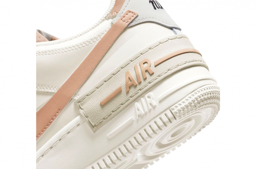 AIR FORCE 1 SHADOW SAIL FOSSIL LIGHT BONE [CI0919-116]