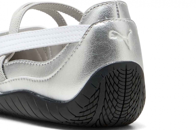 PUMA SPEEDCAT BALLET METALLIC SILVER [401581-01]