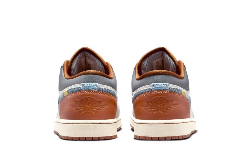 AIR JORDAN 1 LOW  REPAIRED DENIM SWOOSH [FZ5042-041]