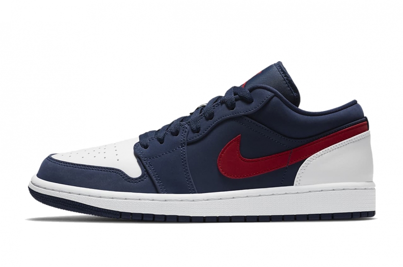 AIR JORDAN 1 LOW USA NAVY MEN [CZ8454-400]