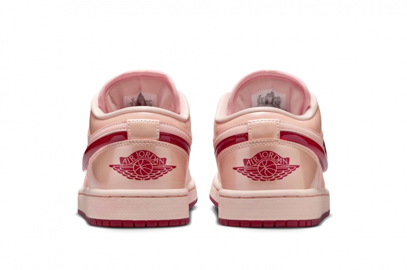 AIR JORDAN 1 LOW PATENT VALENTINE'S DAY [HF3174-600]