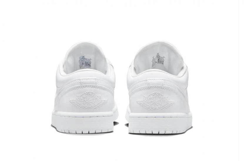 AIR JORDAN 1 LOW TRIPLE WHITE W [DV0990-111]