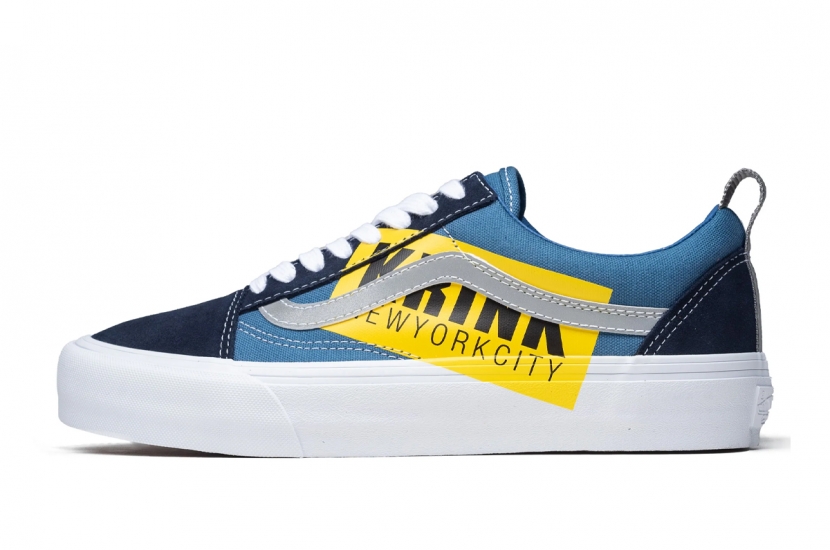 VANS VAULT X KRINK OLD SKOOL LX MEDIUM BLUE [VN0A4BVF173]