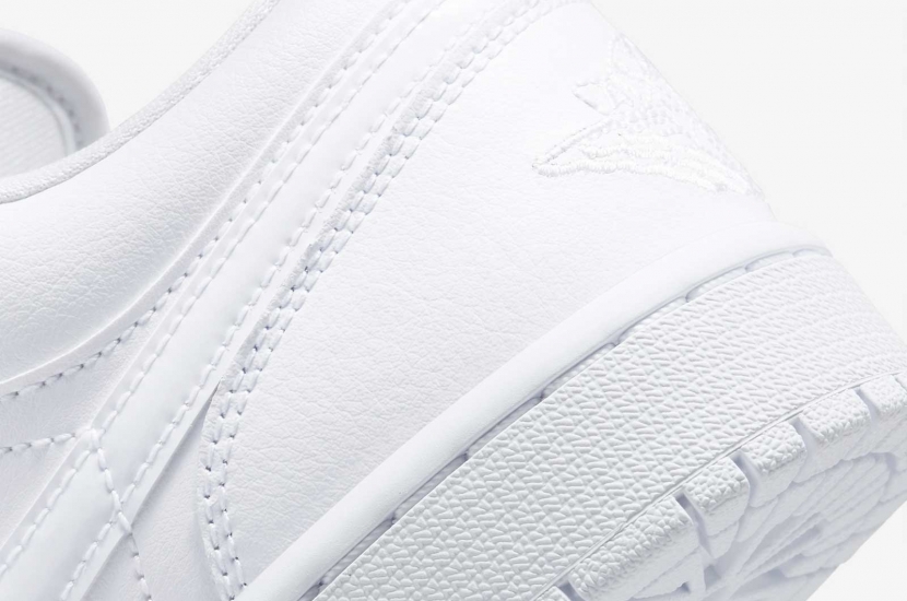 AIR JORDAN 1 LOW TRIPLE WHITE W [DV0990-111]