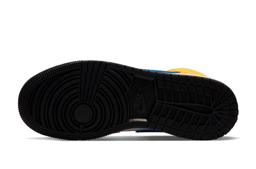 AIR JORDAN 1 MID WHITE COURT PURPLE TEAL [554725-128]