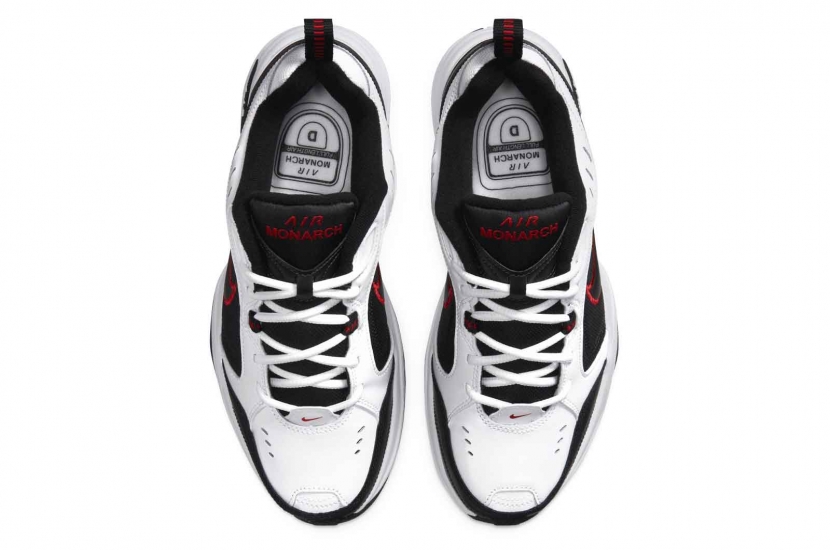 NIKE AIR MONARCH IV WHITE BLACK [415445-101]