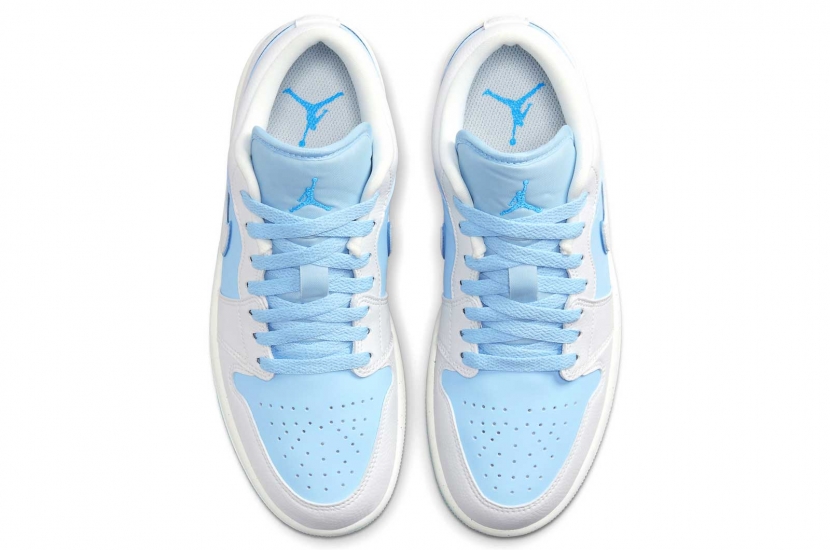 AIR JORDAN 1 LOW REVERSE ICE BLUE W [DV1299-104]