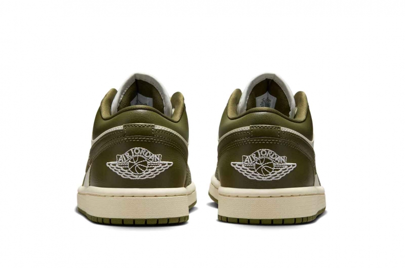 AIR JORDAN 1 LOW MEDIUM OLIVE W [DC0774-122]