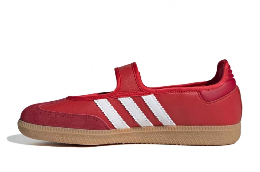 SAMBA JANE SCARLET WHITE GUM [JQ6446]