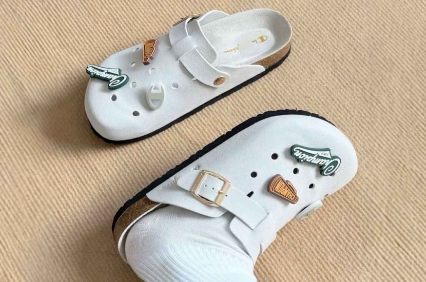 CHAMPION SANDAL BIRKEN WHITE [U5AFASU19F1]