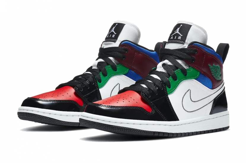 AIR JORDAN 1 MID MULTI COLOR [DB5454-001]