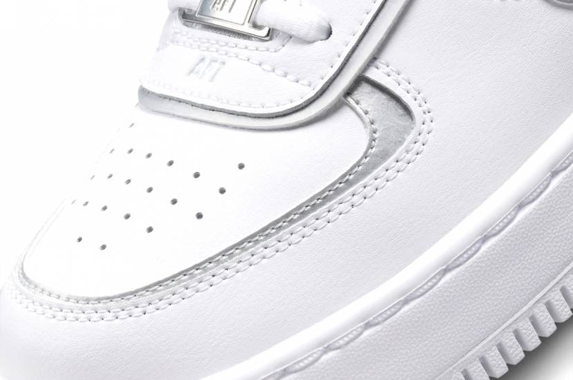 AIR FORCE 1 SHADOW WHITE METALLIC SILVER [CI0919-119]