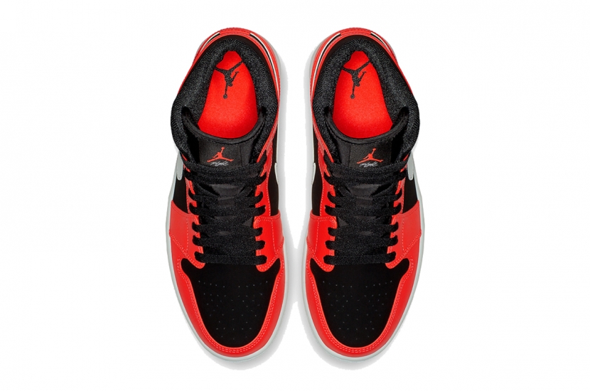 AIR JORDAN 1 MID GS INFRARED 23 [554725-061]