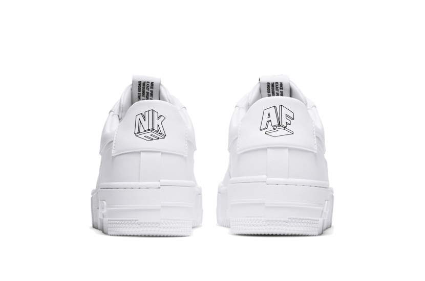 AIR FORCE 1 PIXEL ALL WHITE [CK6649-100]