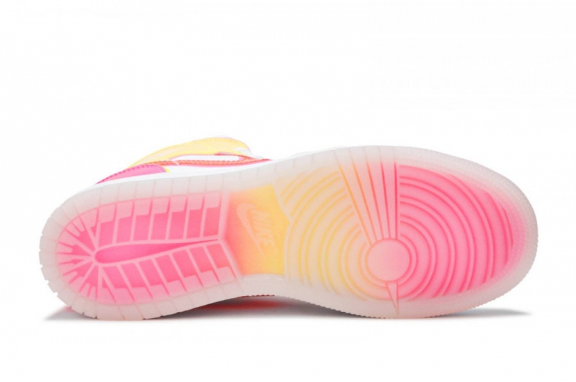 AIR JORDAN 1 MID GS EDGE GLOW [CV4611-100]