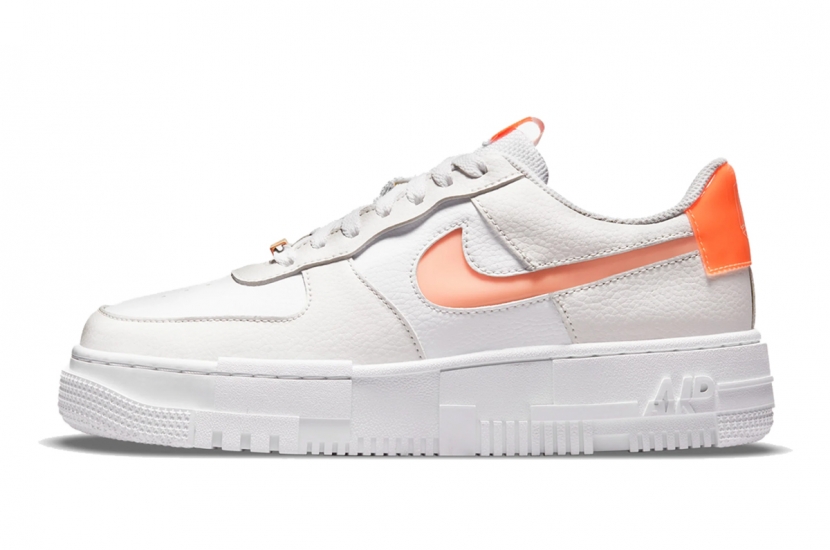 AIR FORCE 1 PIXEL WHITE ORANGE [DM3036-100]