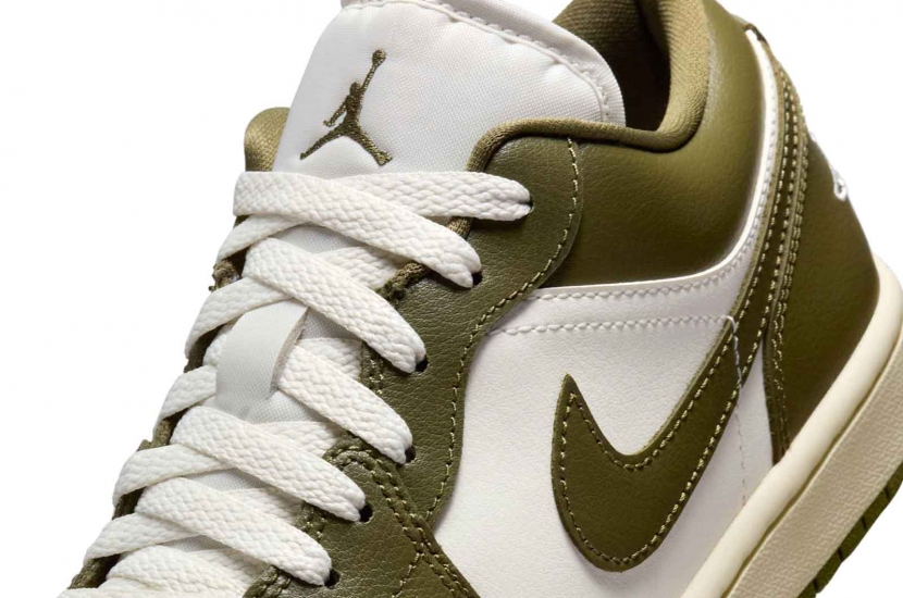AIR JORDAN 1 LOW MEDIUM OLIVE W [DC0774-122]