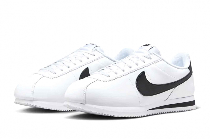NIKE CORTEZ WHITE BLACK [DM4044-105]