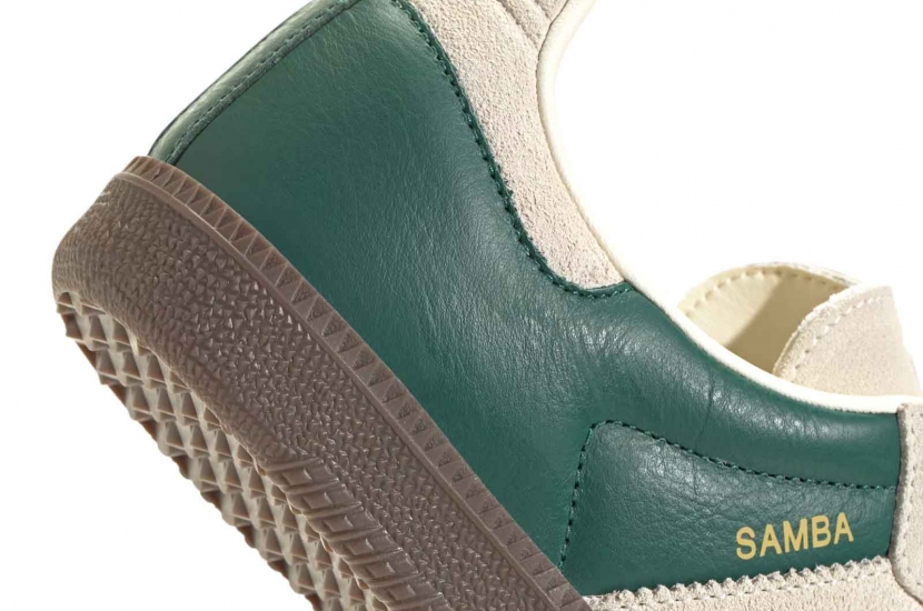 ADIDAS SAMBA OG COLLEGIATE GREEN CREAM WHITE [JI3215]