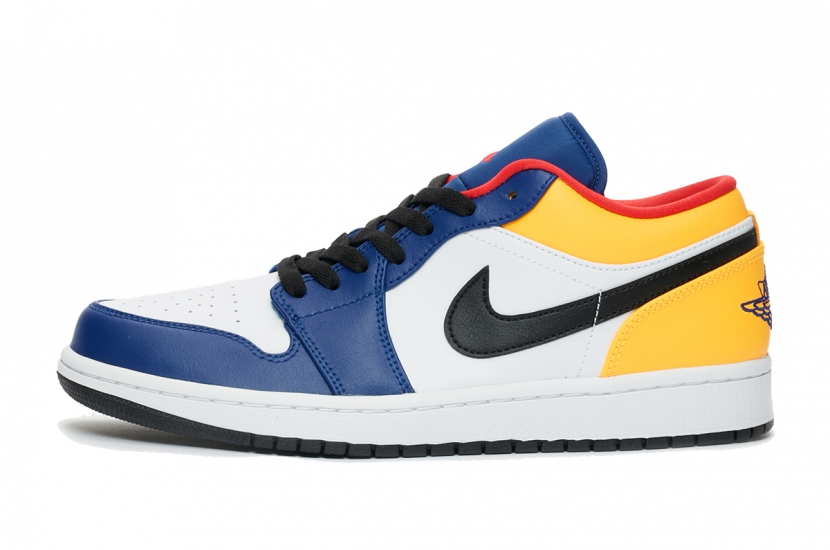 AIR JORDAN 1 LOW ROYAL YELLOW [553558-123]