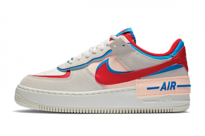 AIR FORCE 1 SHADOW SAIL ROYAL RED [CU8591-100]