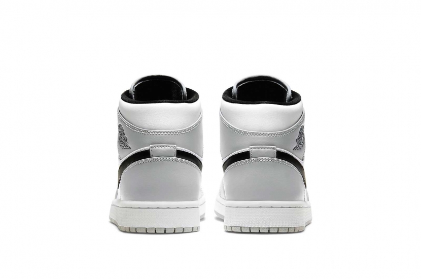 AIR JORDAN 1 MID LIGHT SMOKE GREY [554724-092]