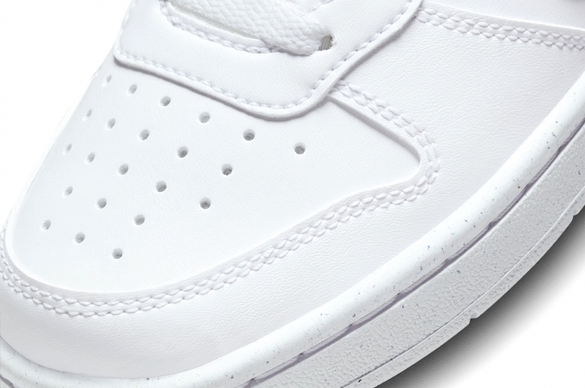COURT BOROUGH LOW RECRAFT TRIPLE WHITE (GS) [DV5456-106]