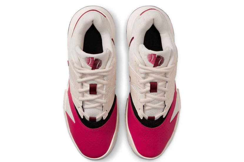NIKE COURT LITE 4 "PALE IVORY SAIL BLACK TEAM RED" [FD6575-103]