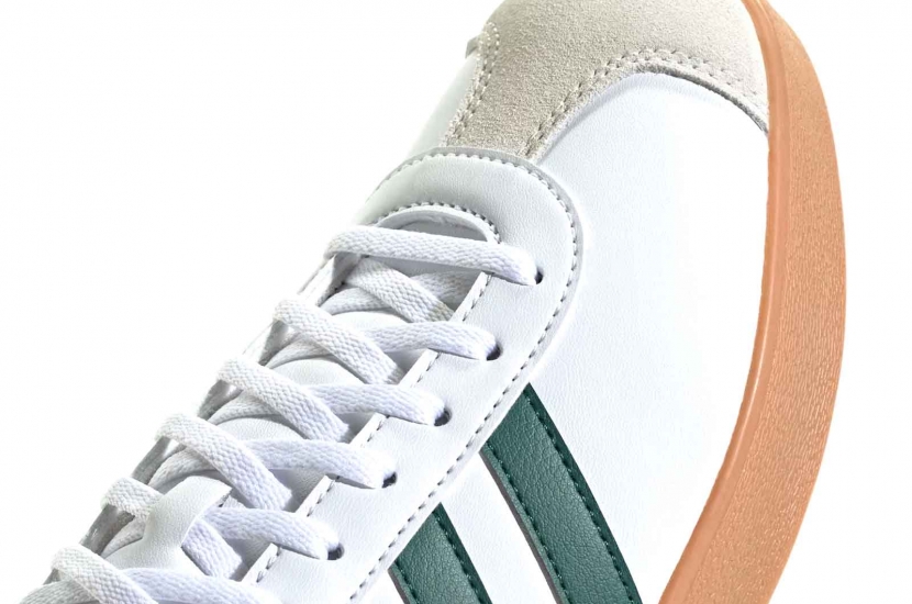 ADIDAS VL COURT BASE CLOUD WHITE / COLLEGIATE GREEN [ID3710]