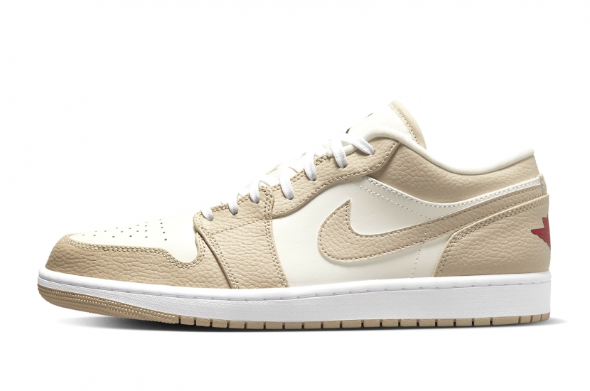 AIR JORDAN 1 LOW SAIL RATTAN UNIVERSITY RED [FB7168-121]