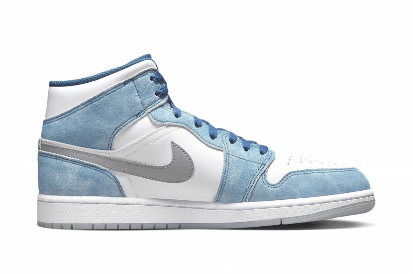 AIR JORDAN 1 MID FRENCH BLUE FIRE RED [DN3706-401]