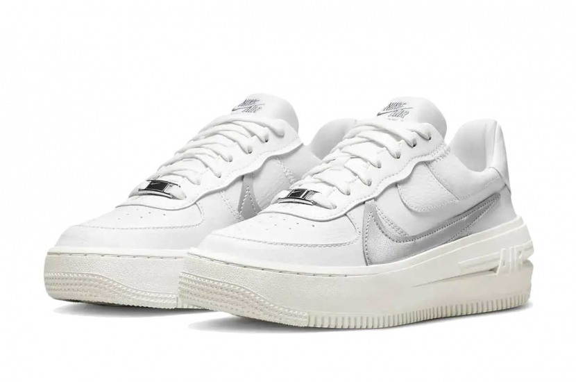 AIR FORCE 1 PLT.AF.ORM SUMMIT WHITE METALLIC SIVER W [DJ9946-101]