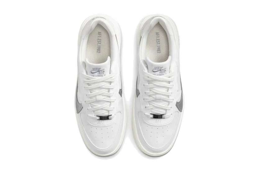 AIR FORCE 1 PLT.AF.ORM SUMMIT WHITE METALLIC SIVER W [DJ9946-101]