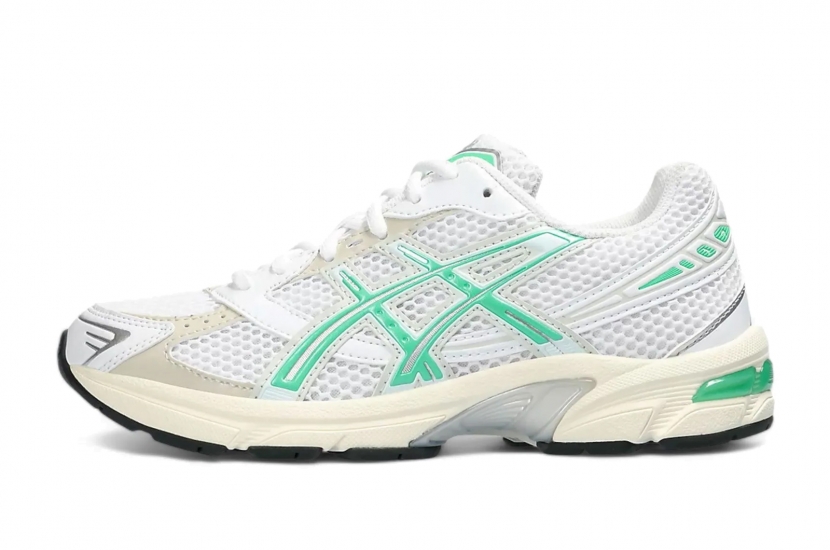 ASICS GEL-1130  WHITE/MALACHITE GREEN [1202A164 114] 