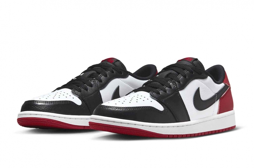 AIR JORDAN 1 RETRO LOW OG BLACK TOE [CZ0790-106]