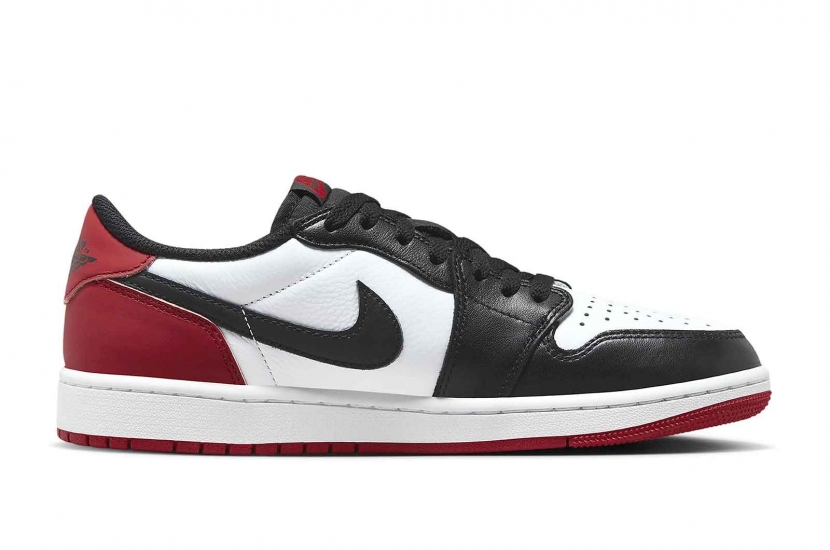 AIR JORDAN 1 RETRO LOW OG BLACK TOE [CZ0790-106]