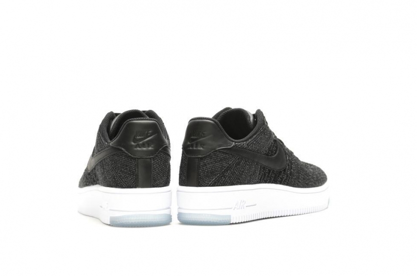 AIR FORCE 1 FLYNIT LOW BLACK [820256-001]
