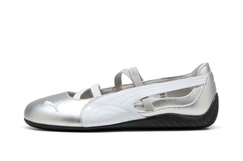 PUMA SPEEDCAT BALLET METALLIC SILVER [401581-01]