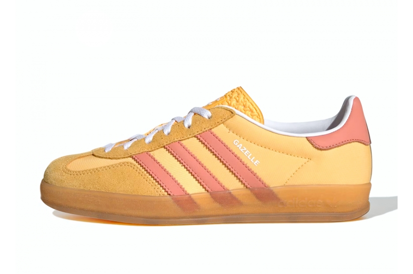 ADIDAS ORIGINALS GAZELLE INDOOR ‘YELLOW PINK’ [IE2959]