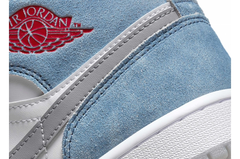 AIR JORDAN 1 MID FRENCH BLUE FIRE RED [DN3706-401]
