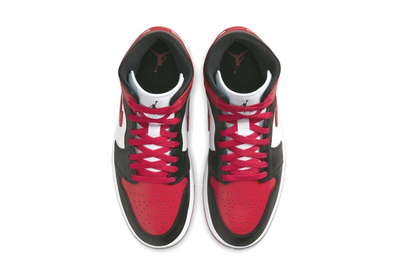 AIR JORDAN 1 MID ALTERNATE BRED TOE W [BQ6472-079]