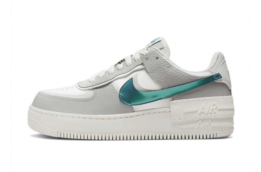AIR FORCE 1 SHADOW GREY FOG BRIGHT SPRUCE W [DR7856-100]