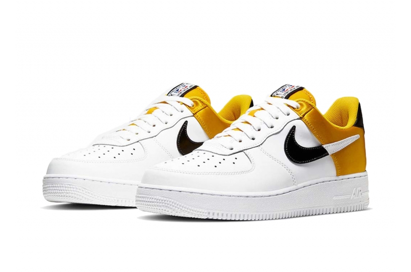 AIR FORCE 1 NBA GOLD SATIN [BQ4420-700]