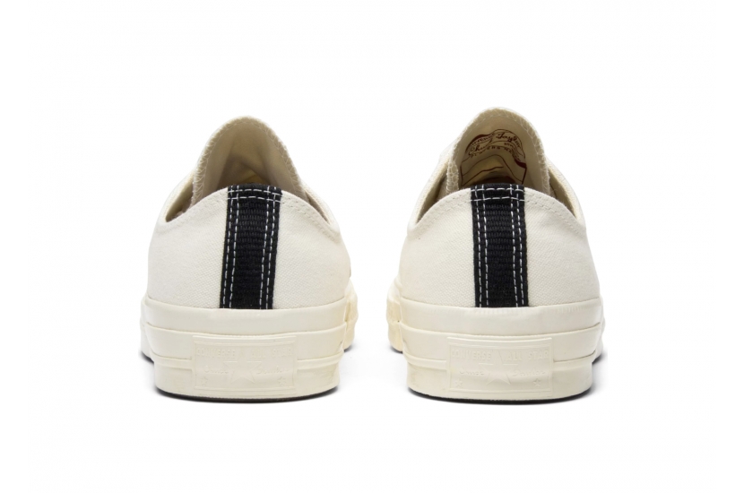 CONVERSE CHUCK 70 CDG PLAY LOW WHITE [150207C]