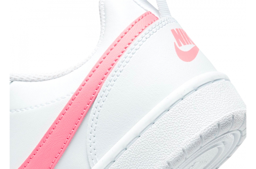 COURT BOROUGH LOW 2 WHITE PINK GS [BQ5448-124]